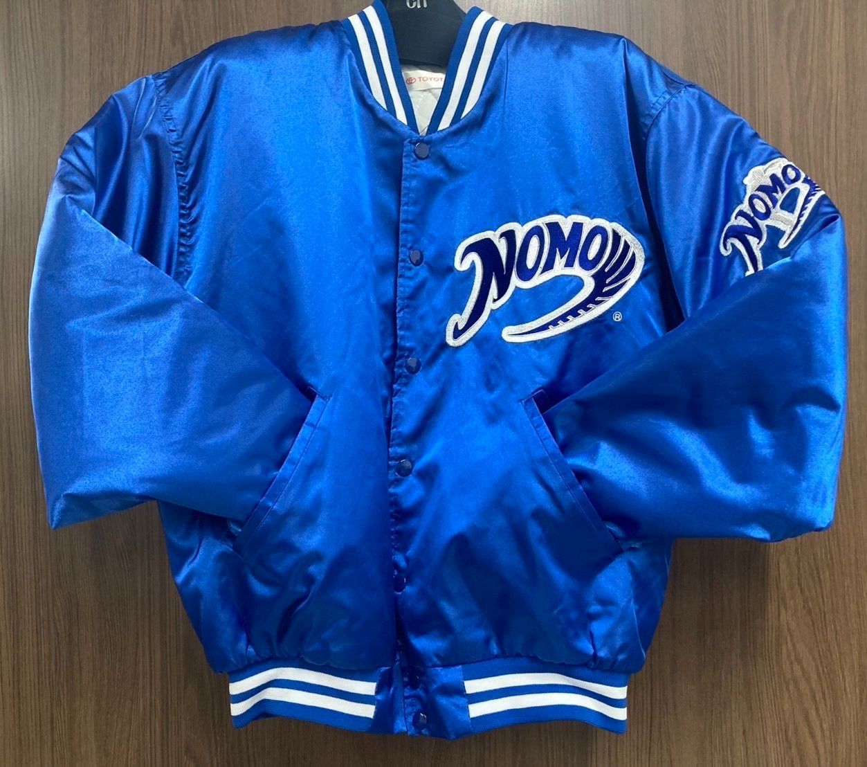 NOMO 野茂英雄 トヨタ TOYOTA スタジャン　非売品　おまけ付き 野茂英雄】スタジャン TOYOTA コラボ 非売品 レア商品 - メルカリ