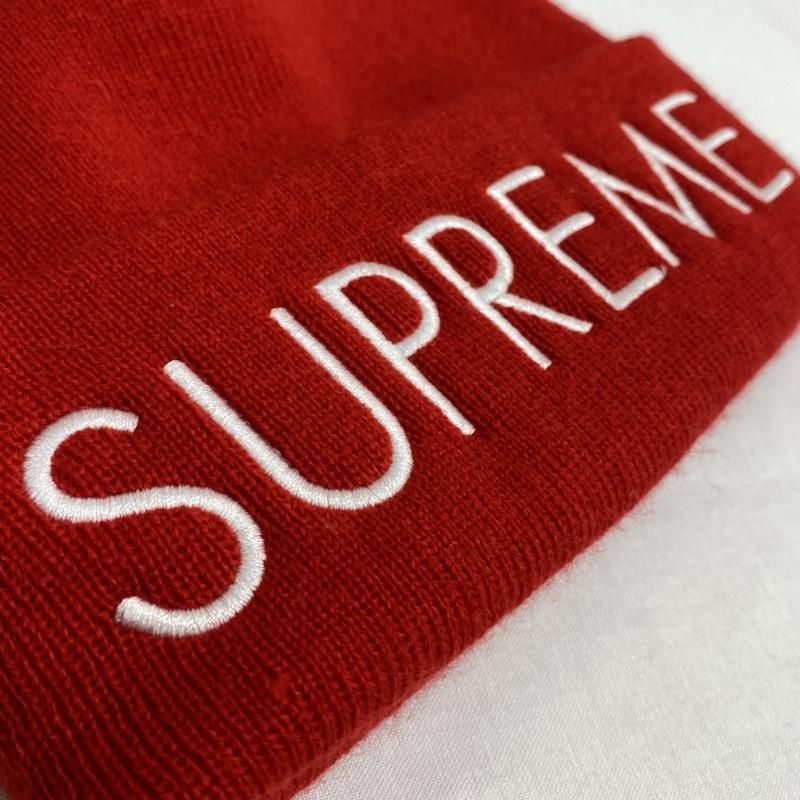 Supreme Capital Beanie 'Red