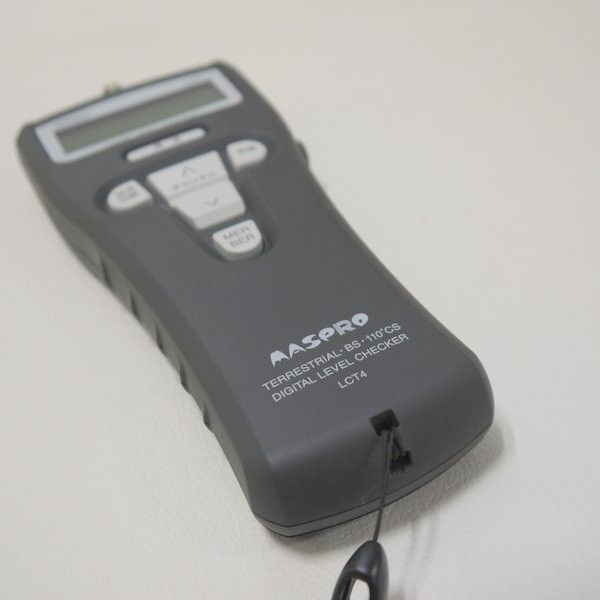 MASPRO デジタルレベルチェッカー LCT4 信号レベル測定器 デジタル放送 