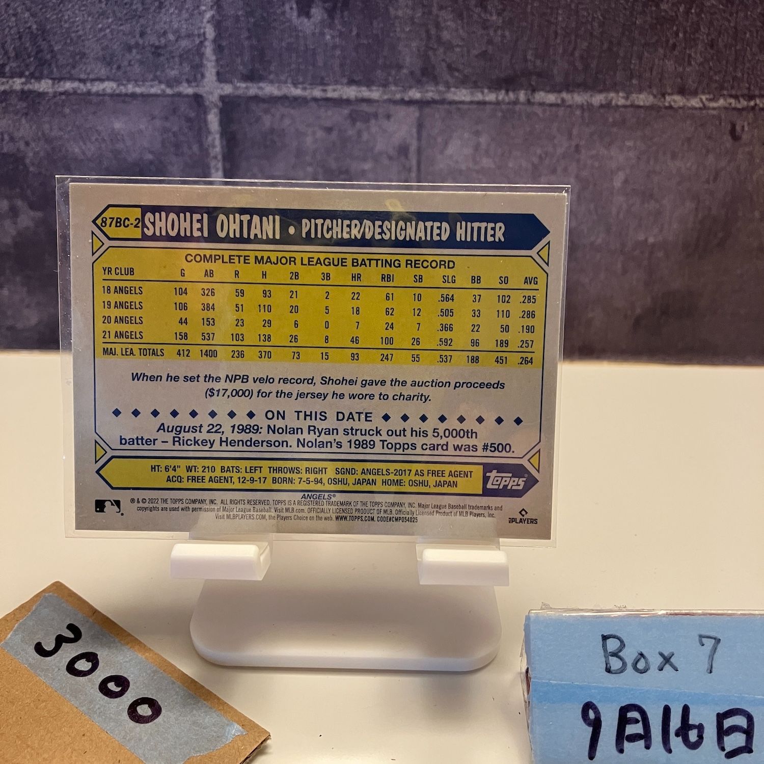 2022 topps chrome 大谷翔平直筆サインカード35周年50シリ Yahoo!オークション - 2022 Topps Chrome 大谷翔平 直筆 サイン