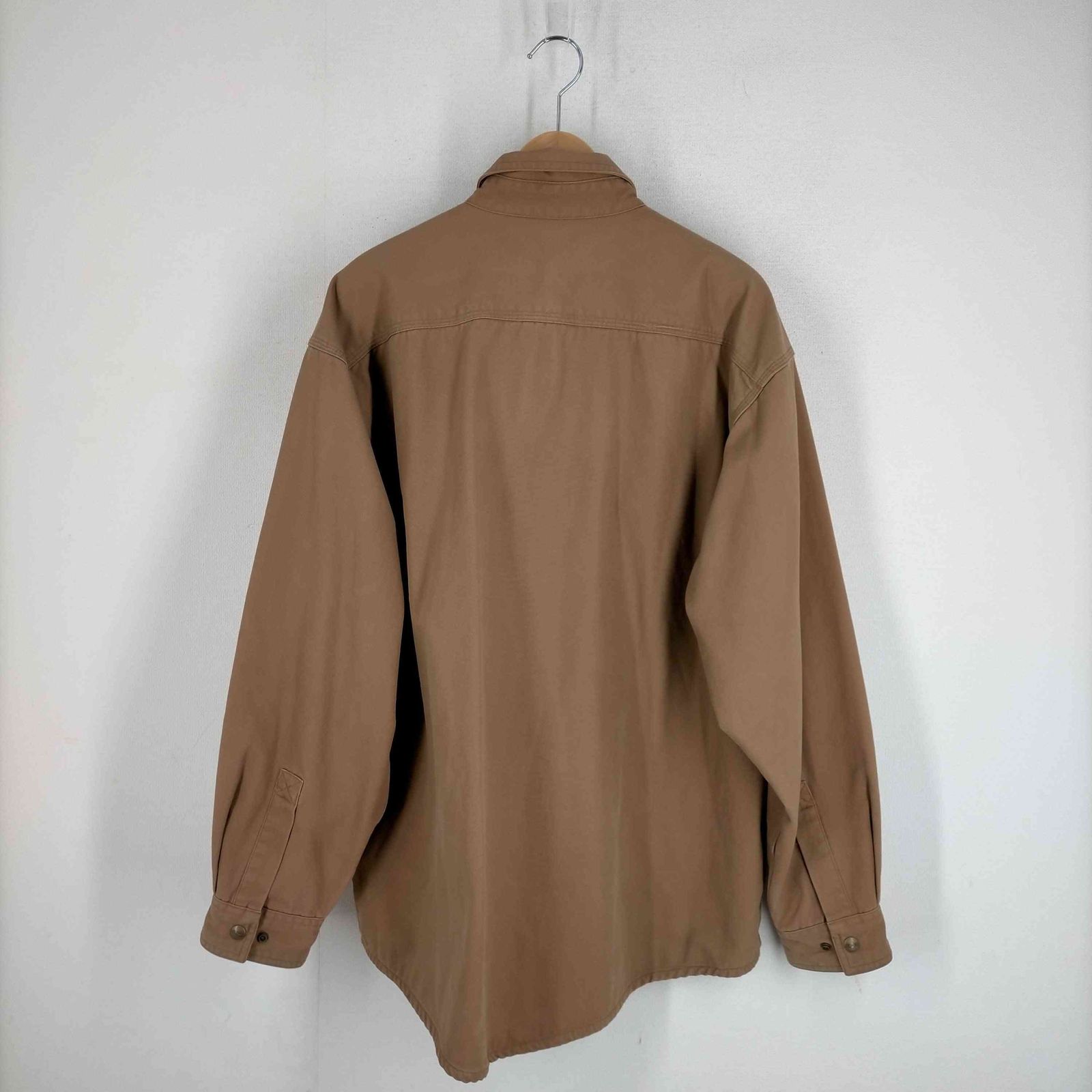 【carhartt カーハート】裏地チェック ワークシャツジャケット　ダック地 Carharttカーハート ダック地 裏地チェック柄 ワークシャツ