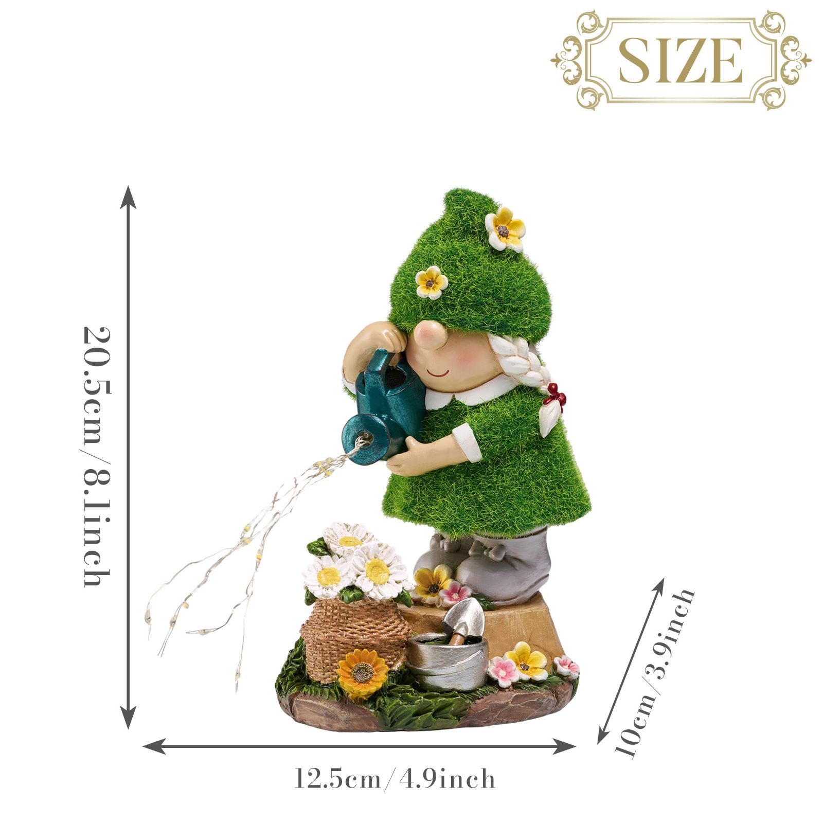 なもなも 新着商品】屋外 屋外 飾り 庭 アウトドア 童話 置物 置物