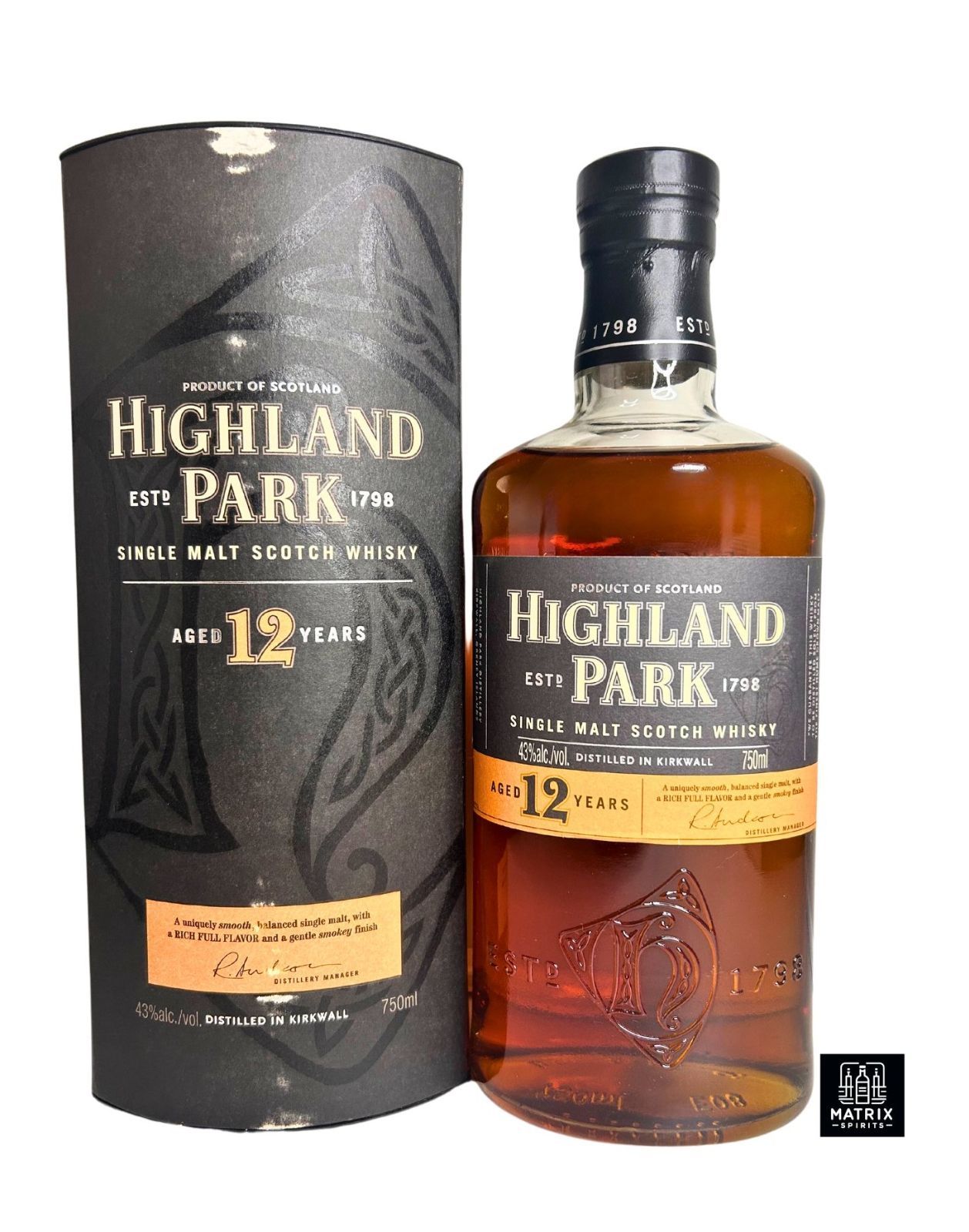 ハイランドパーク12年 旧ボトル