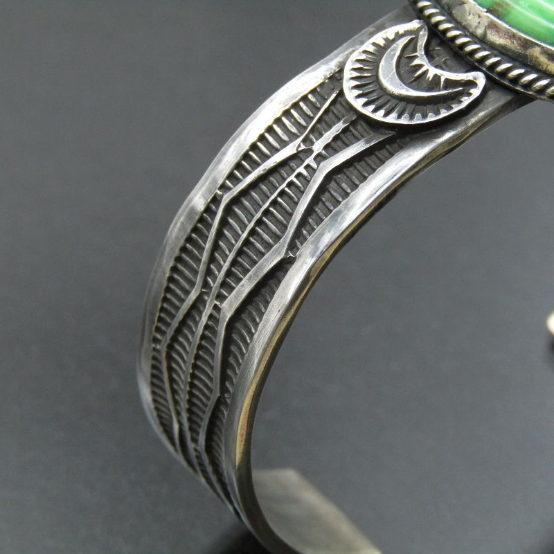 Sunshine Reeves ナバホ族 バングル キャリコレイク ターコイズ