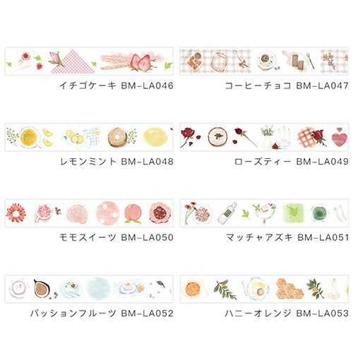  まとめ ビージーエム マスキングテープ イチゴケーキ BM LA 046 封筒 レター カード