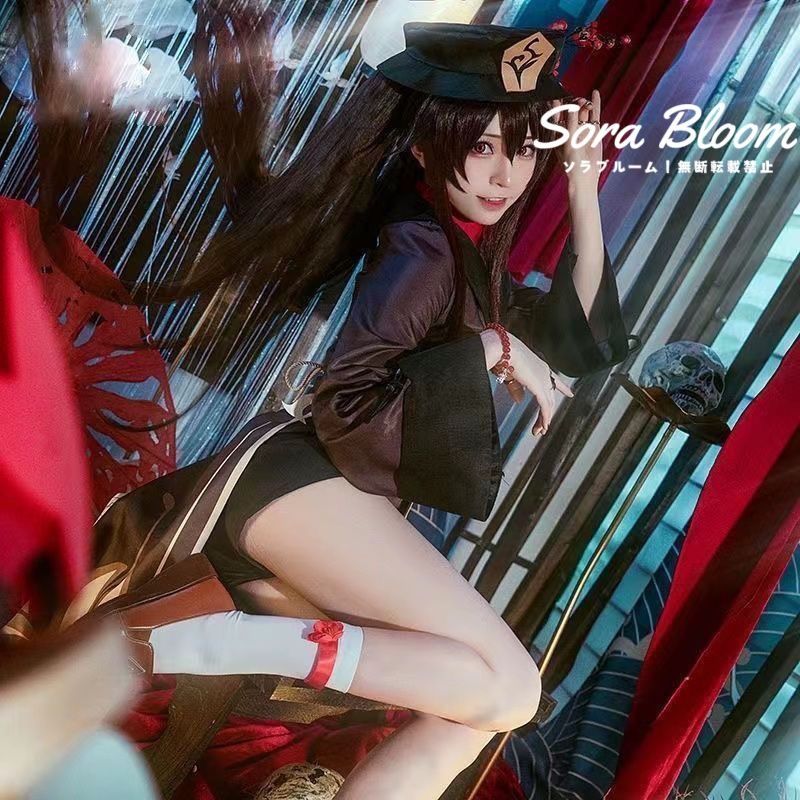 原神 胡桃 (フータオ) 璃月 (リーユェ) コスプレ衣装 豪華版