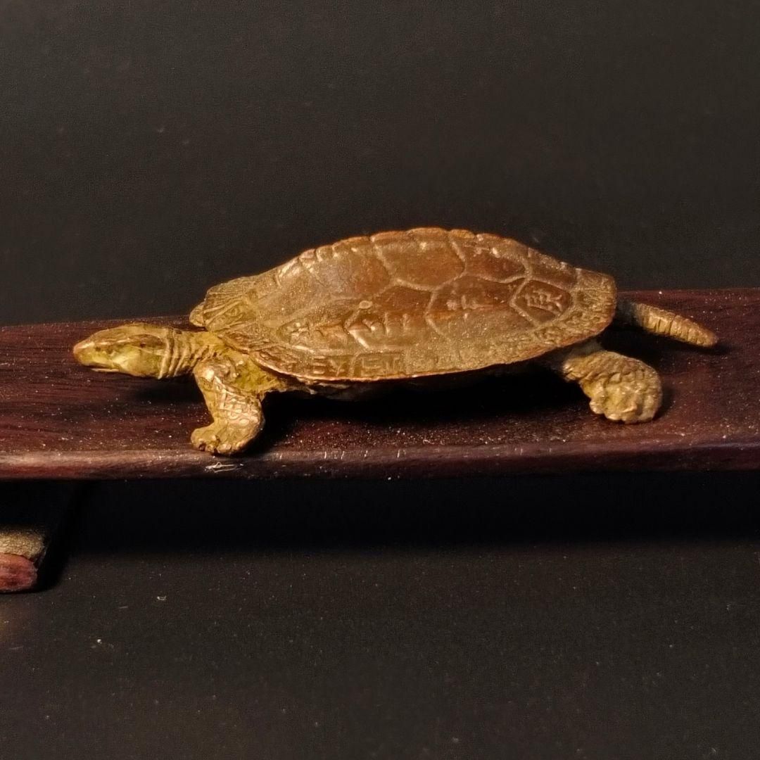 銅細工 長寿亀 装飾品 工芸品 美術品 置物 【公式通販】