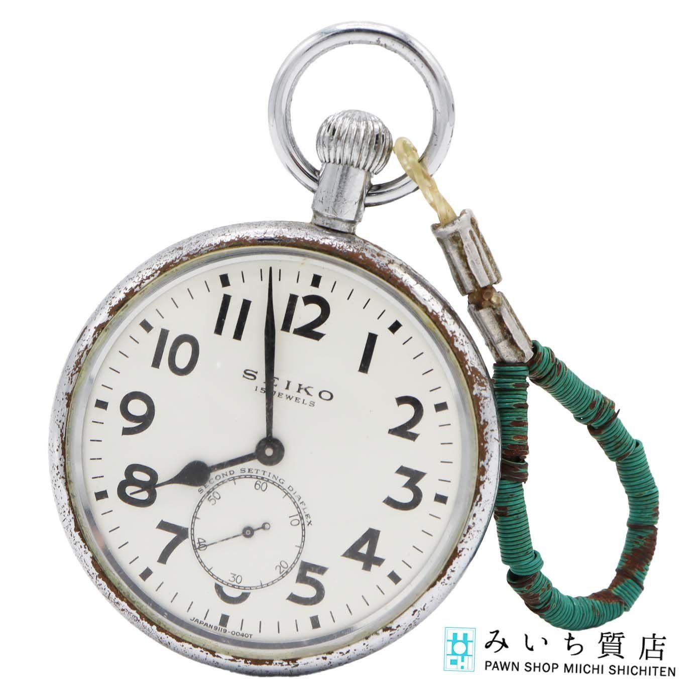 仙11【稼働品】SEIKO PRECISION 15JEWELS 9119-0020T セイコー