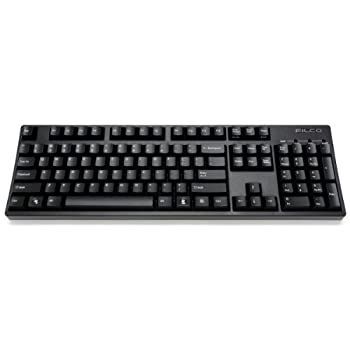 【】【非常に良い】FILCO Majestouch 104赤軸 USアスキー配列104キー USB&PS2両対応 Nキーロールオーバー対応 独CherryMX赤軸スイッチ メカニカルキーボード ブラッ