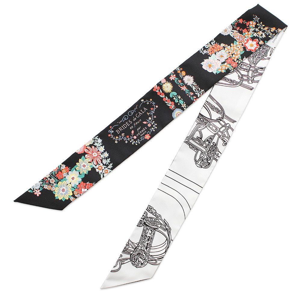 エルメス スカーフ ツイリー ブリッド・ドゥ・ガラ・アン・フルール