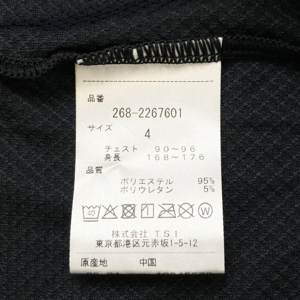 素朴な サイズ 4 PGG PEARLY GATES パーリーゲイツ モックネック半袖Tシャツ ブラック系 240101407570 ゴルフウェア メンズ ストスト 価値のある