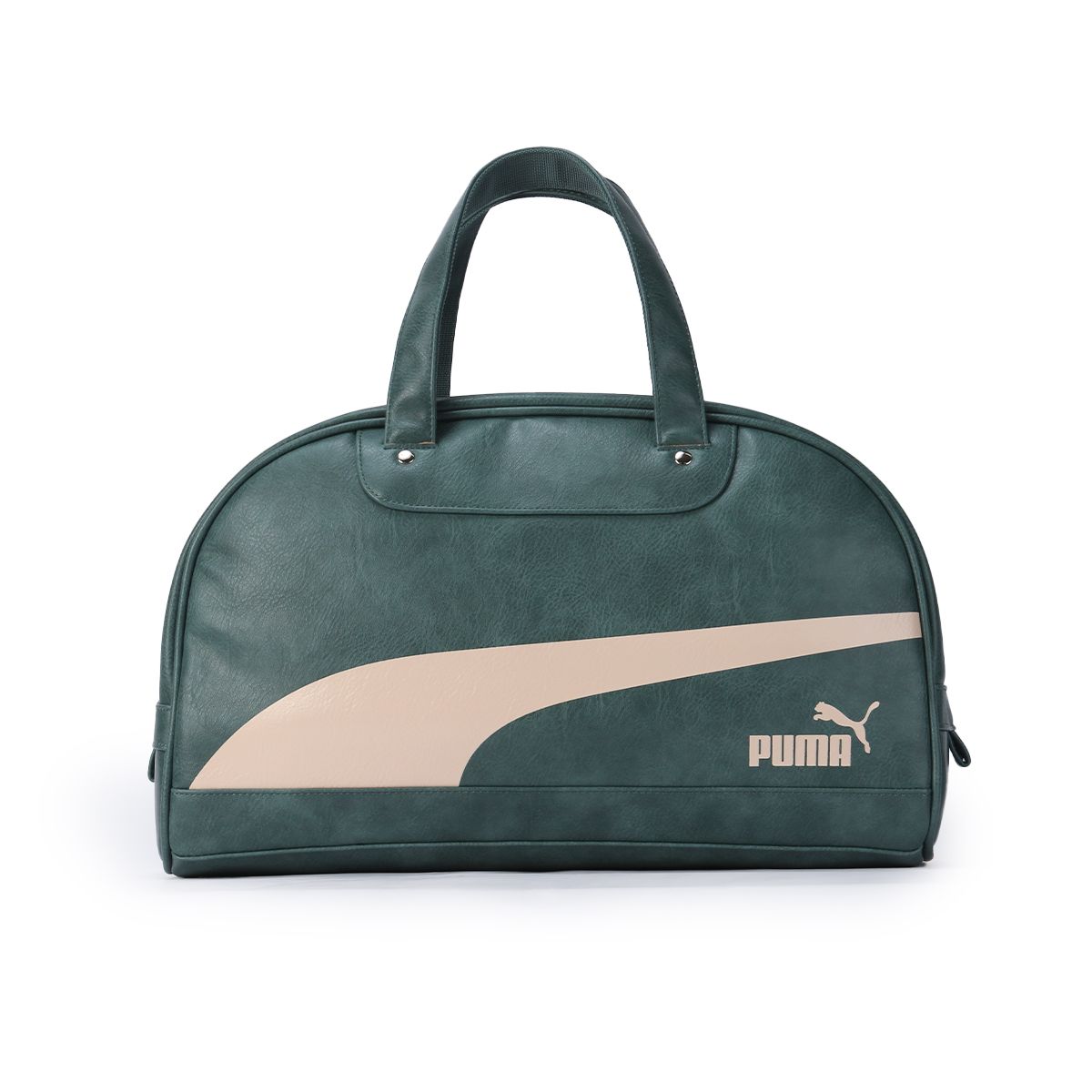 【80s puma】ボストンバッグ　好配色　大文字YKK vintage PUMA プーマ レトロ ミニ グリップ ボストンバッグ ミニ