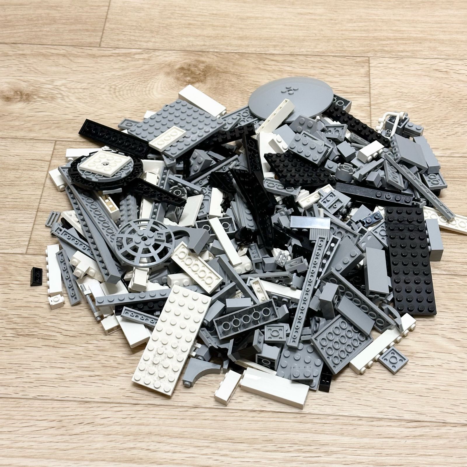 LEGO レゴ グレー ホワイト ブラック系 中古 パーツ プレート アーチ