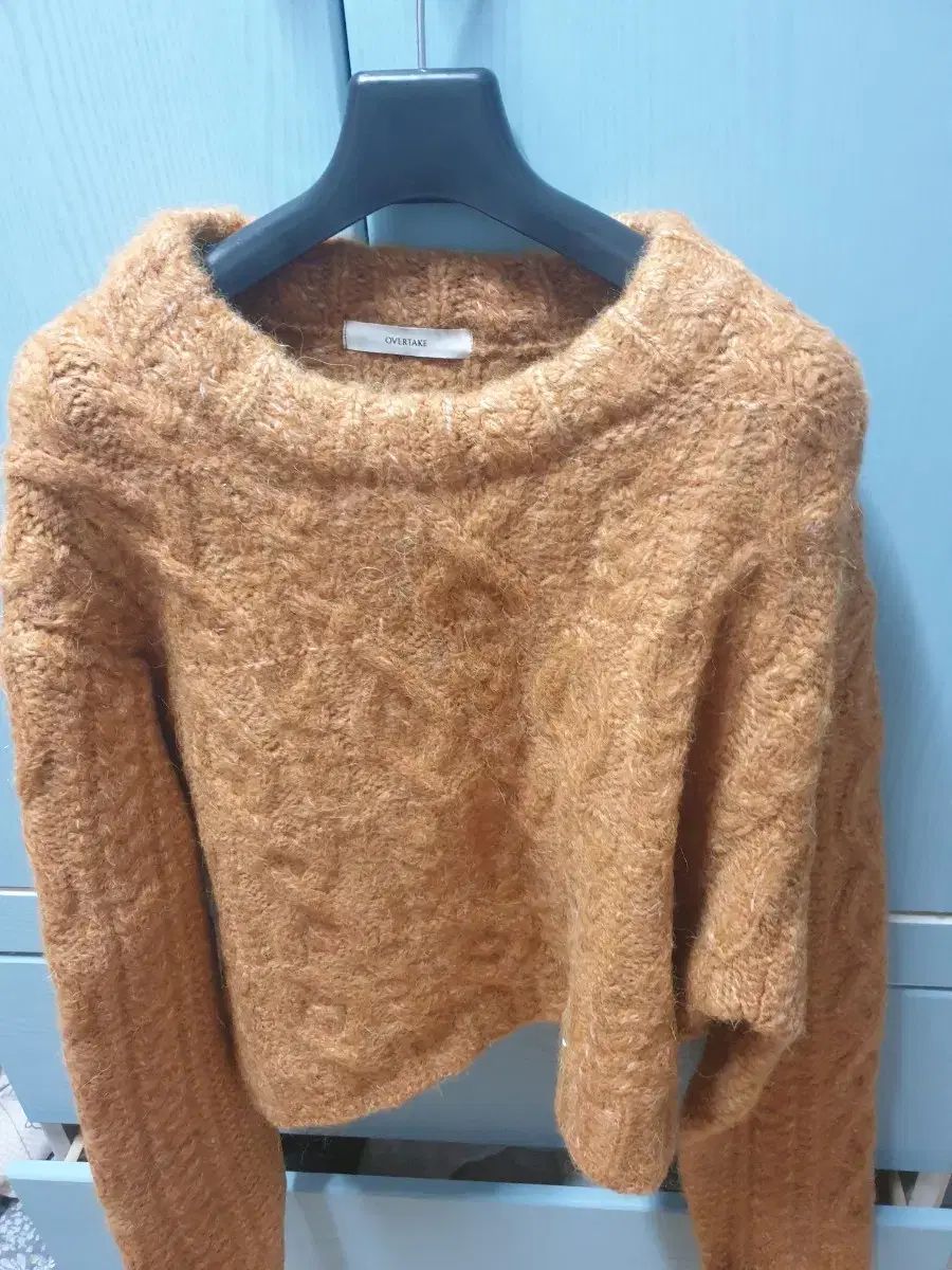  オーバテイク ぽかぽか ケーブル編み ニット ドメテック 長袖 ニット セーター