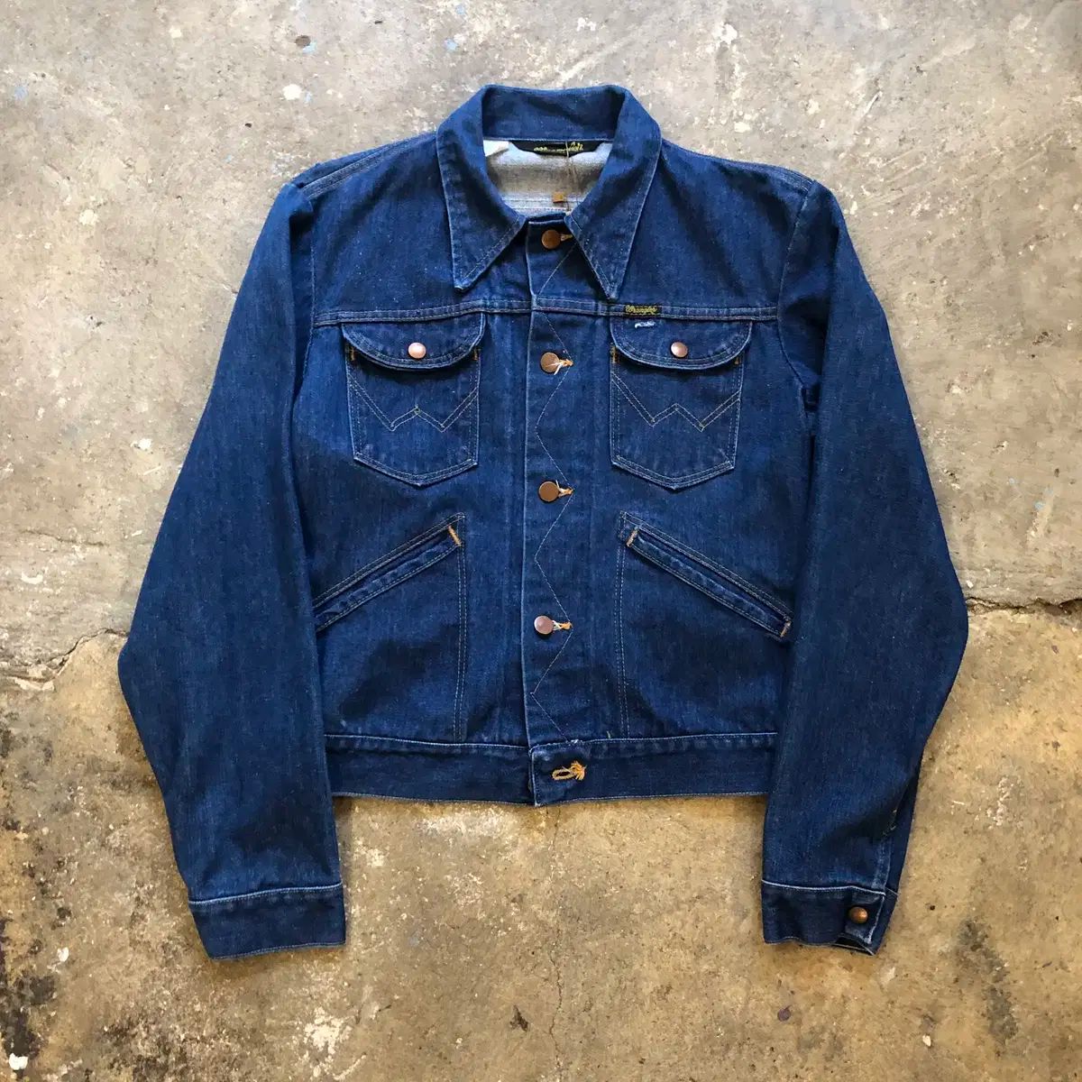 ジャケット・アウター 70s Wrangler 126MJ Denim Jacket 70s Wrangler 126MJ Denim Jacket- L – Plum Garments