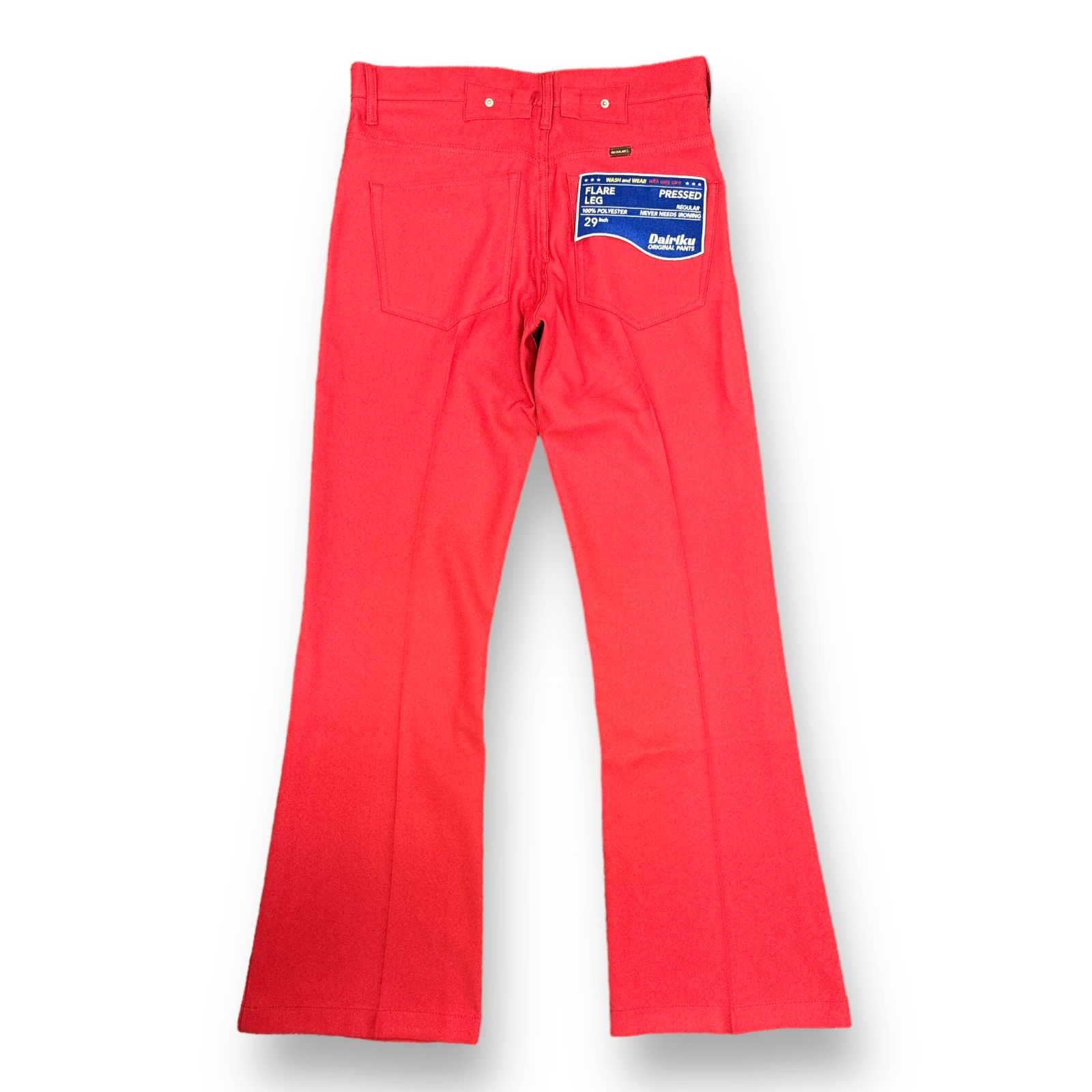 定価34100円 新品 DAIRIKU 22AW FLARE PRESSED PANTS フレア スタプレ 