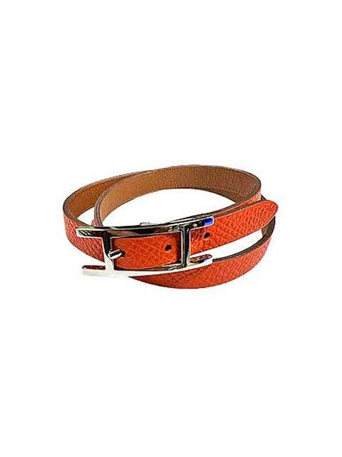 レザーブレスレット 《ビーアピ》 ドゥブルトゥール | Hermès