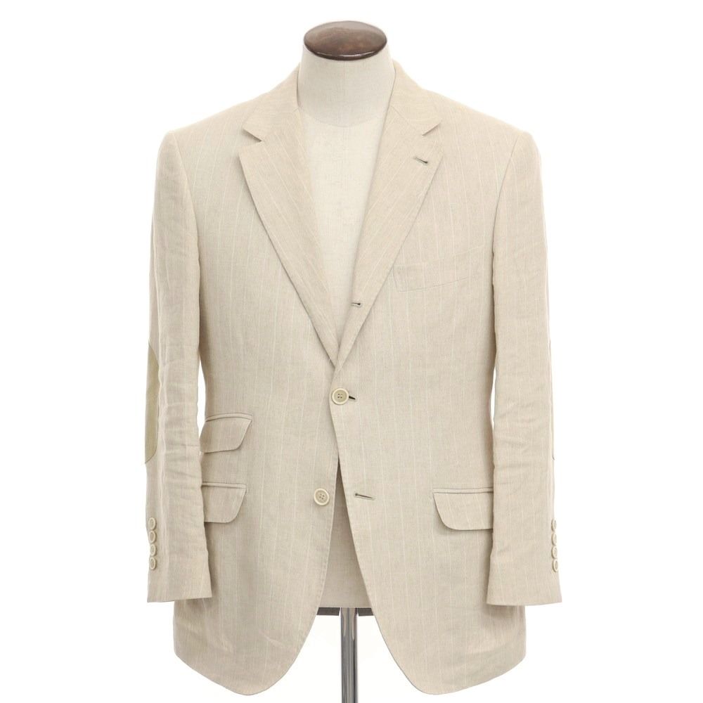 中古】ブルネロクチネリ Brunello Cucinelli リネン ストライプ