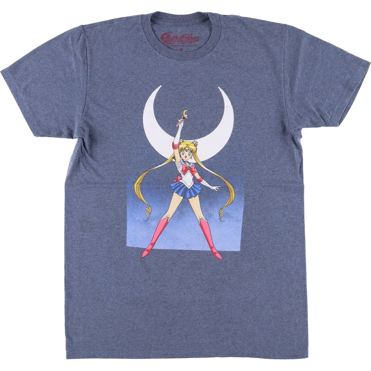 古着 SAILOR MOON 美少女戦士セーラームーン アニメ キャラクタープリントTシャツ メンズM相当|eaa551291