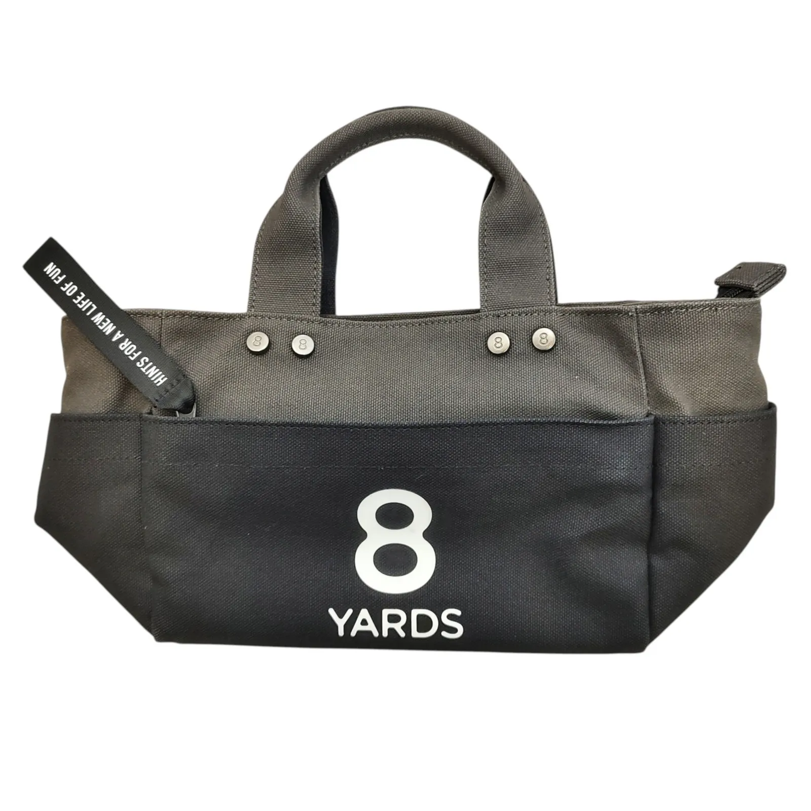 HACHI YARDS Caddie Bag 8 YARDS ブラック HACHI YARDS Caddie Bag 8 YARDS ブラック 8YARDS | BAKUBAG
