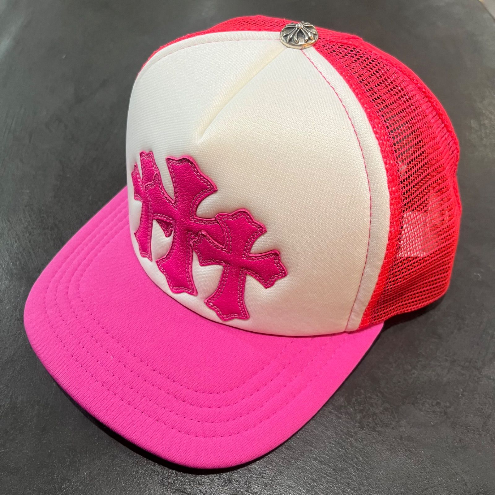 CHROME HEARTS TRUCKER CAP トラッカーキャップ 3セメタリー CHROME HEARTS TRUCKER CAP トラッカーキャップ 3セメタリー