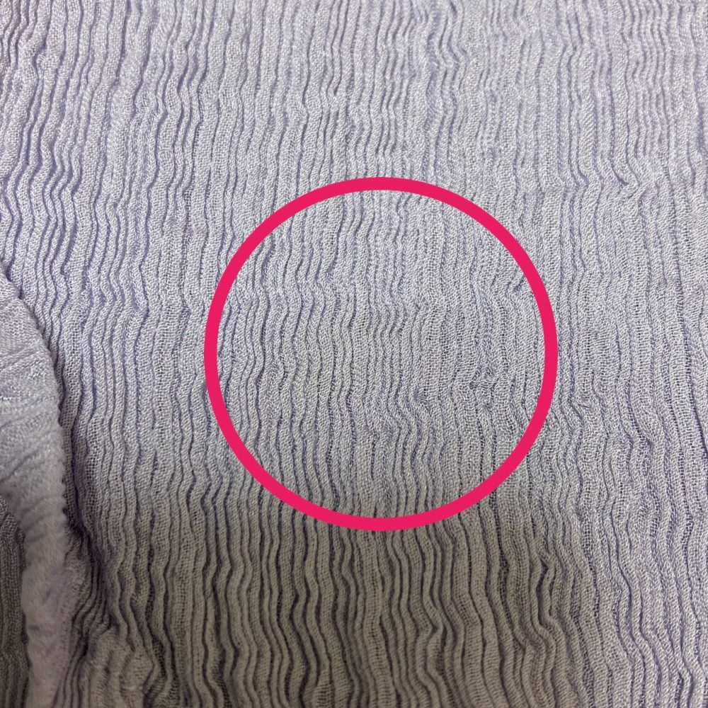 良品 me ISSEY MIYAKE ミーイッセイミヤケ ロングスリーブ クレープ  