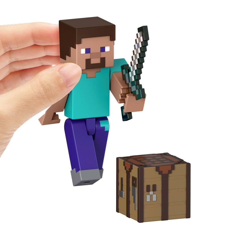 Mattel マインクラフト アクションフィギュア & アクセサリー 2個