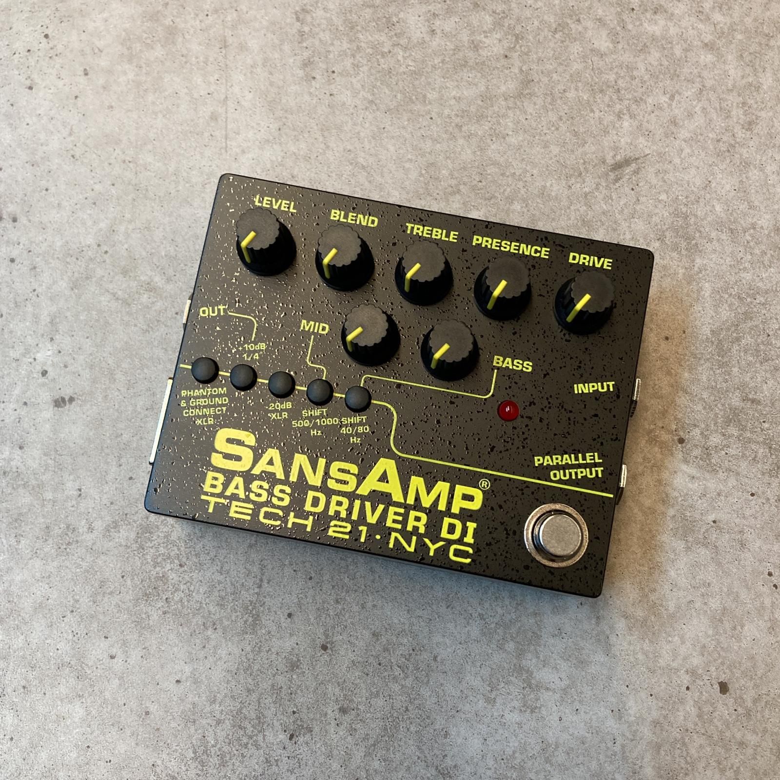 三重本店 楽器 TECH21 | テック２１ テックトェンティーワン エフェクター SANSAMP Bass Driver DI V2 472
