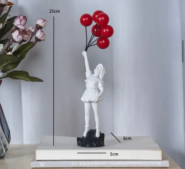 バンクシー フィギュア 風船と少女 インテリア 【新品未使用】Banksy Girl With Balloon 風船 少女 赤い風船を持った少女  オブジェ フィギュア レプリカ 置物 おしゃれ アート作品 レプリカ アート作品 絵画|mercariメルカリ官方指定廠商|Bibian比比昂代買代購