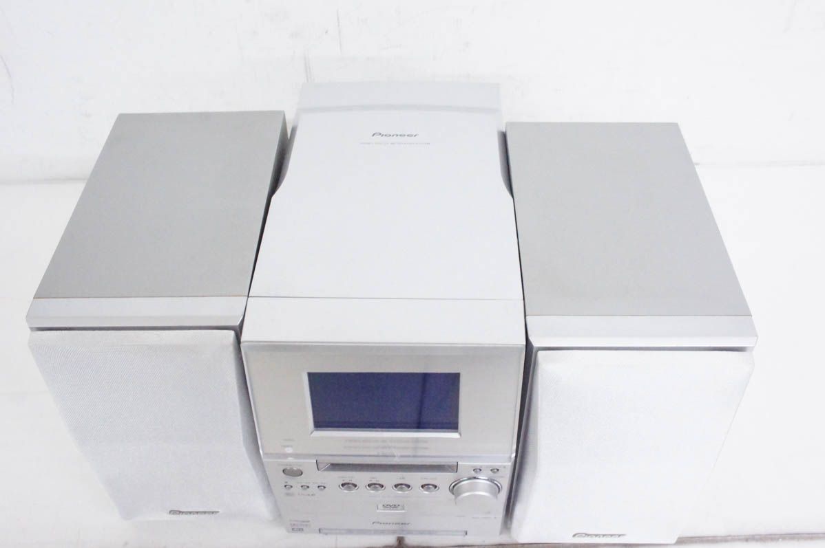 中古】Pioneerパイオニア DVD/MDミニコンポーネントシステム DVD