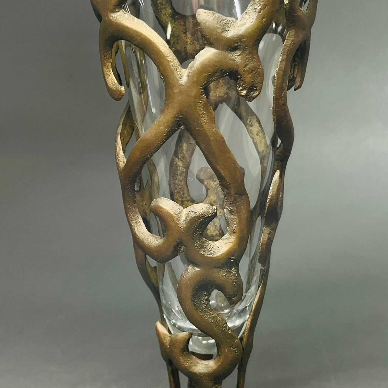 アール・ヌーヴォー様式の花瓶 アンティーク 飾物 時代物 オシャレ  