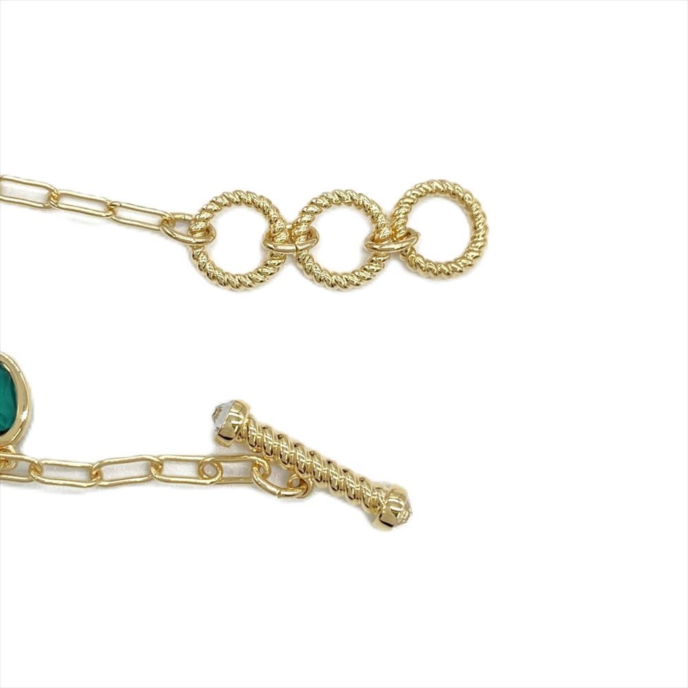 スワロフスキーブレスレット　M！ スワロフスキー SWAROVSKI Symbolic Buddha ブレスレット メタルg