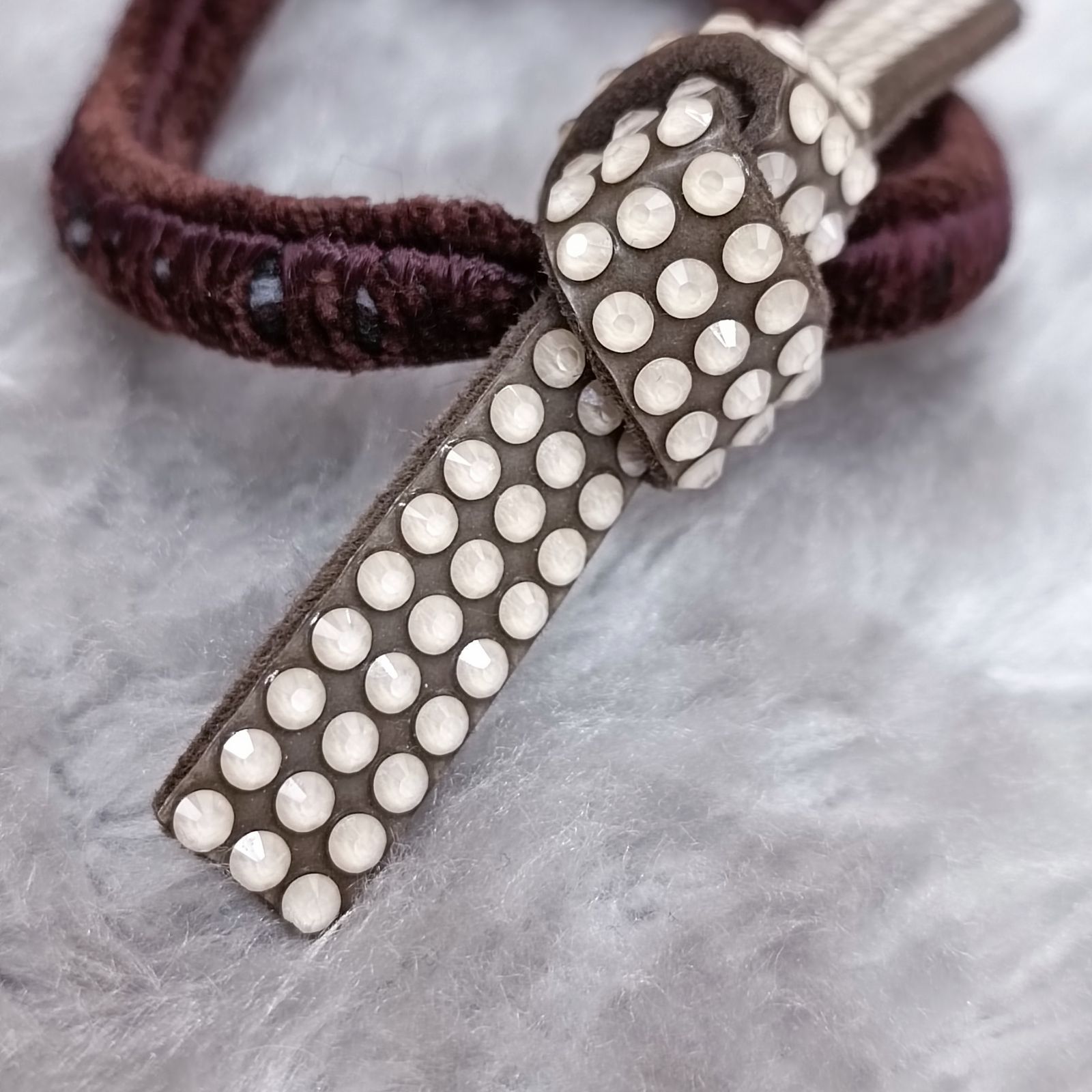 【未使用❤︎新品】acca ヘアゴム・ポニー クリスタル ストーン【超レア❤︎】 未使用❤︎新品】acca ヘアゴム・ポニー クリスタル ストーン【超レア