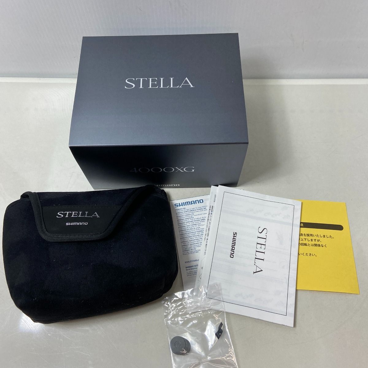 ΨΨSHIMANO シマノ スピニングリール 22ステラ 4000XG 箱付 043962  