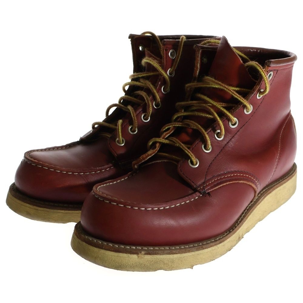 レッドウィング　ハイカット ワークブーツ ブラウン 中古・古着通販】RED WING (レッドウィング) ロガーブーツ