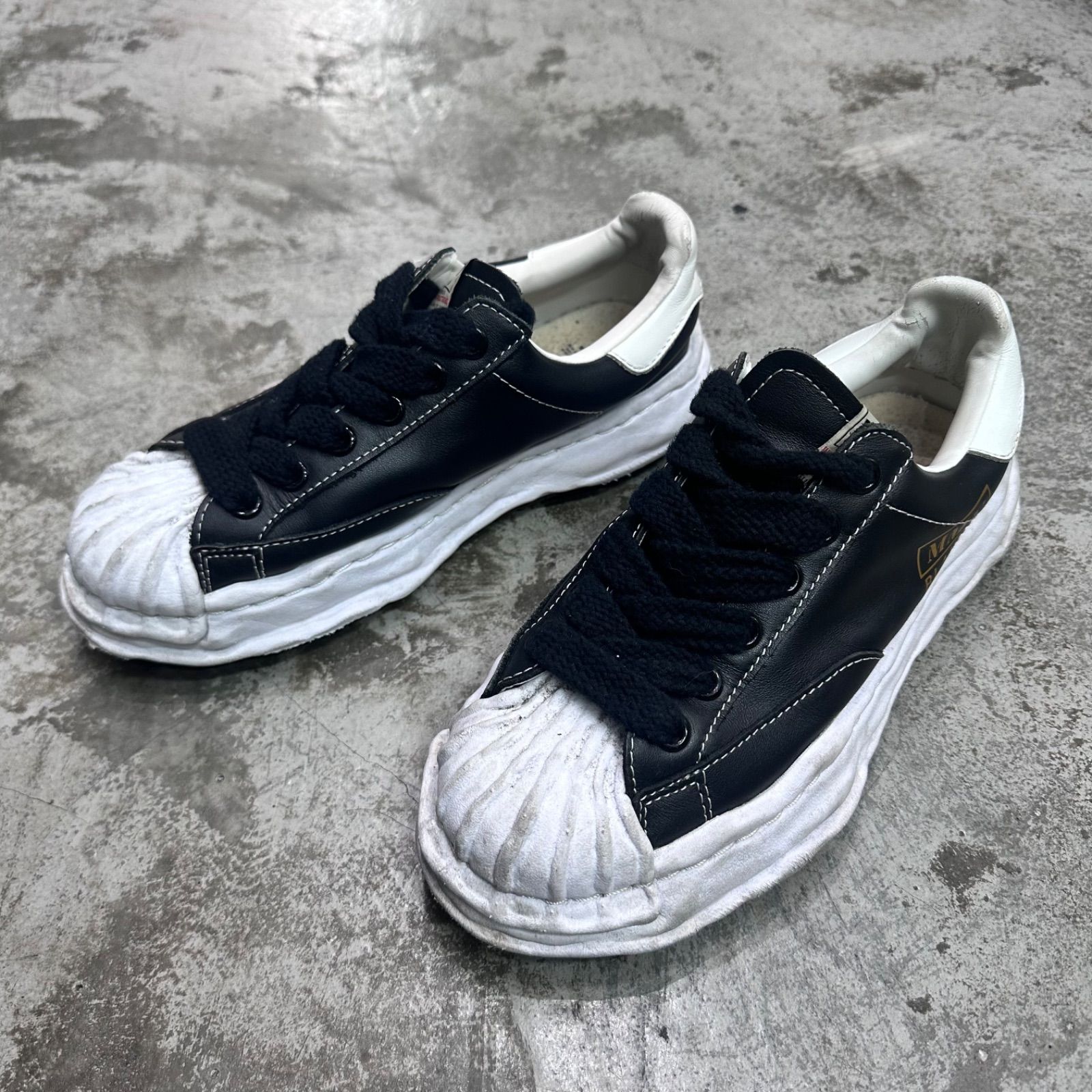 参考上代46200円 Maison MIHARA YASUHIRO BLAKEY レザー