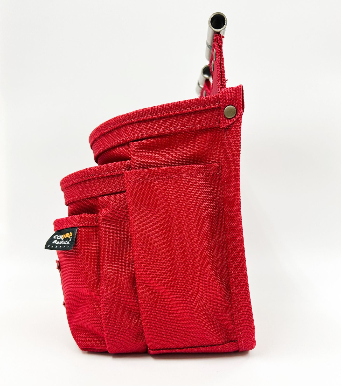 Knicks ニックス　腰袋　バリスティック　赤タグ KNICKS】ニックス CORDURA チタン補強 赤 レッド チェーンタイプ