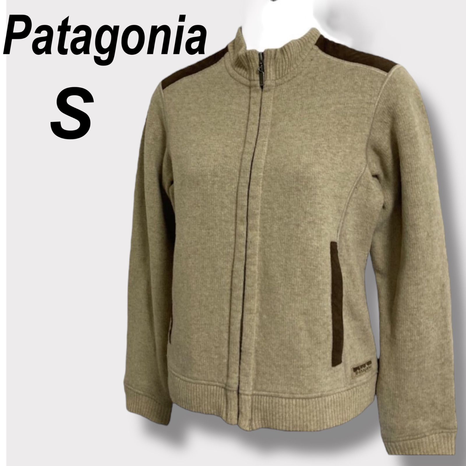 Patagonia パタゴニア レディース ニットジャケット S ジップアップ 