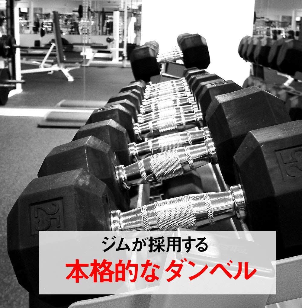 重量固定式 クローム・セットダンベル 20kg(ペア) 中古品 手渡し限定