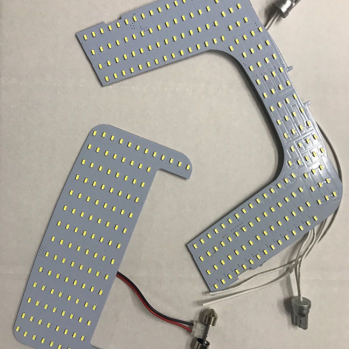 トヨタ 50系プリウス PHV用 ブルーイルミネーション付き LEDルームライトセット FFCRYSTALESIA_COM