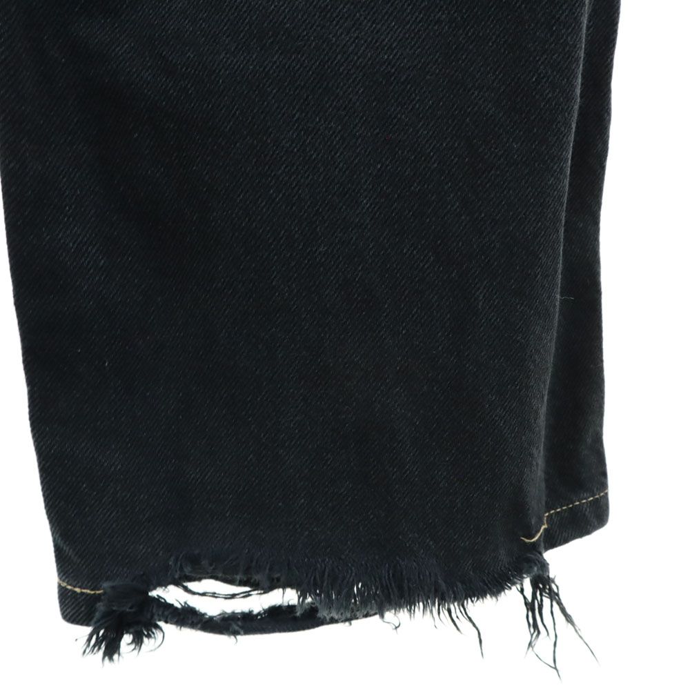 リーバイス 90s 512 オールド 後染め ブラック ストレートデニムパンツ w31 ブラック系 Levi’s ジーパン メンズ リーバイス 90s 512 オールド 後染め ブラック ストレートデニムパンツ