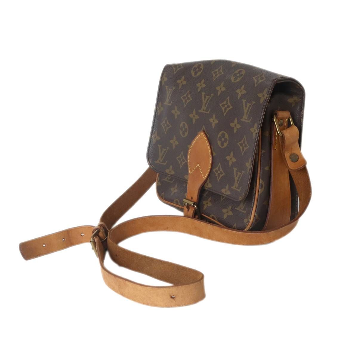 LOUIS VUITTON | ルイヴィトン カルトシエール ショルダーバッグ モノグラム ブラウン M51253 8904SL NO BCランク