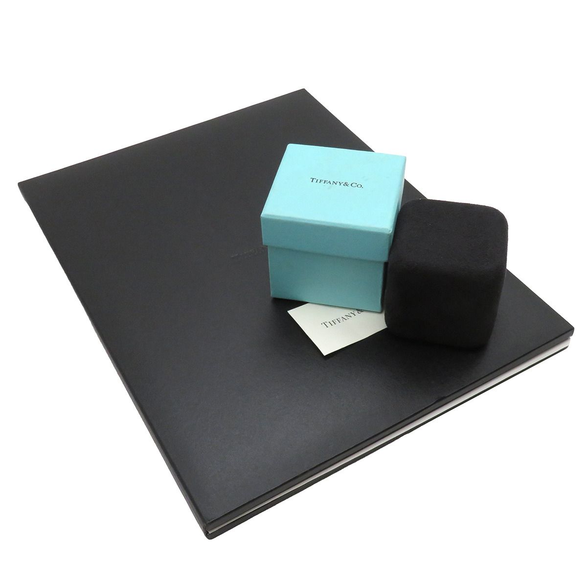 ◇Tiffany & Co. ペアリング TIFFANY & Co. Pt950 ティファニー Tiffany & Co カーブド バンドリング ペアリング