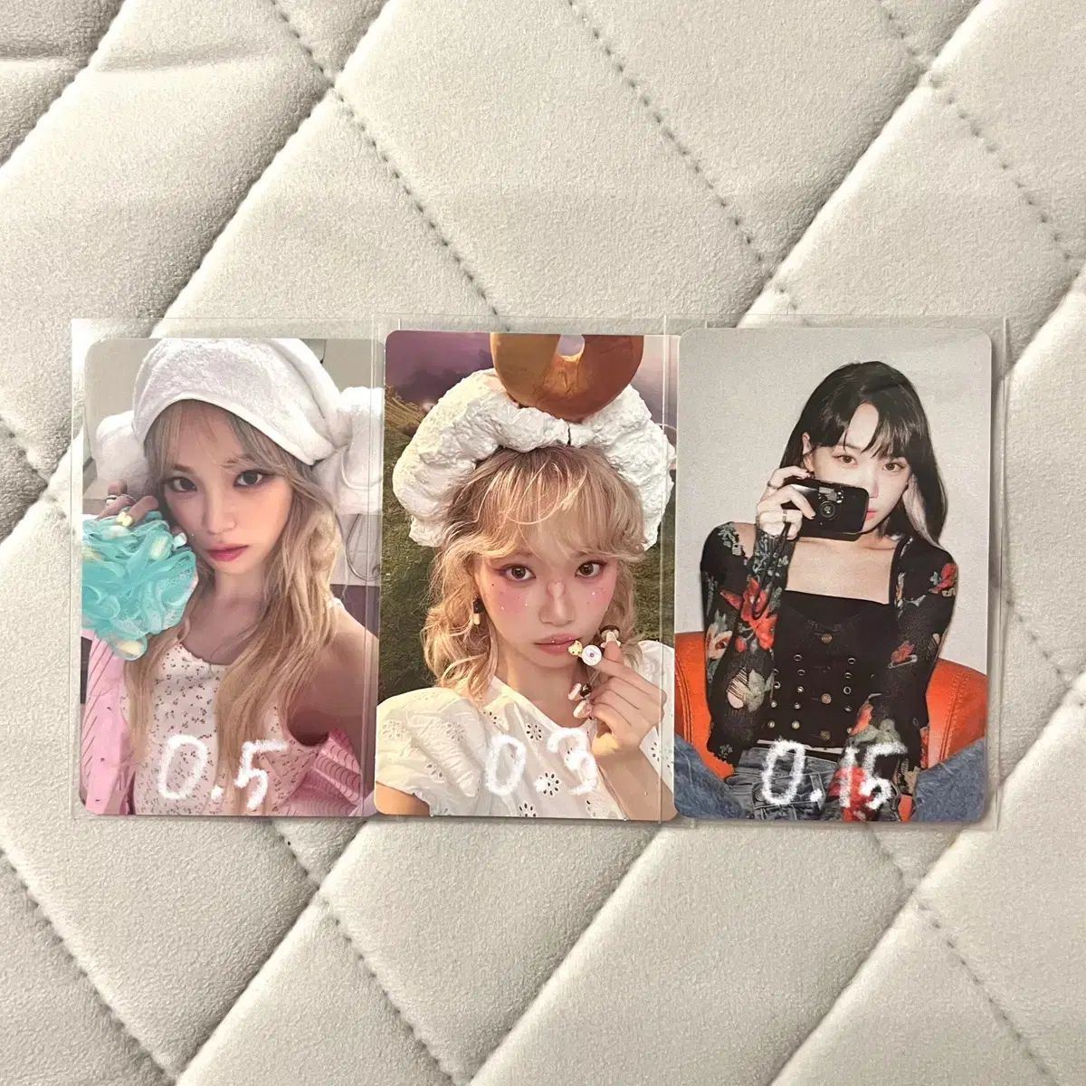 IZONE ルセラフィム チェウォン トレカ タオル まとめ売 ♡おまけ付 LE SSERAFIM(ルセラフィム・ルセラ) キム・チェウォン(KIM