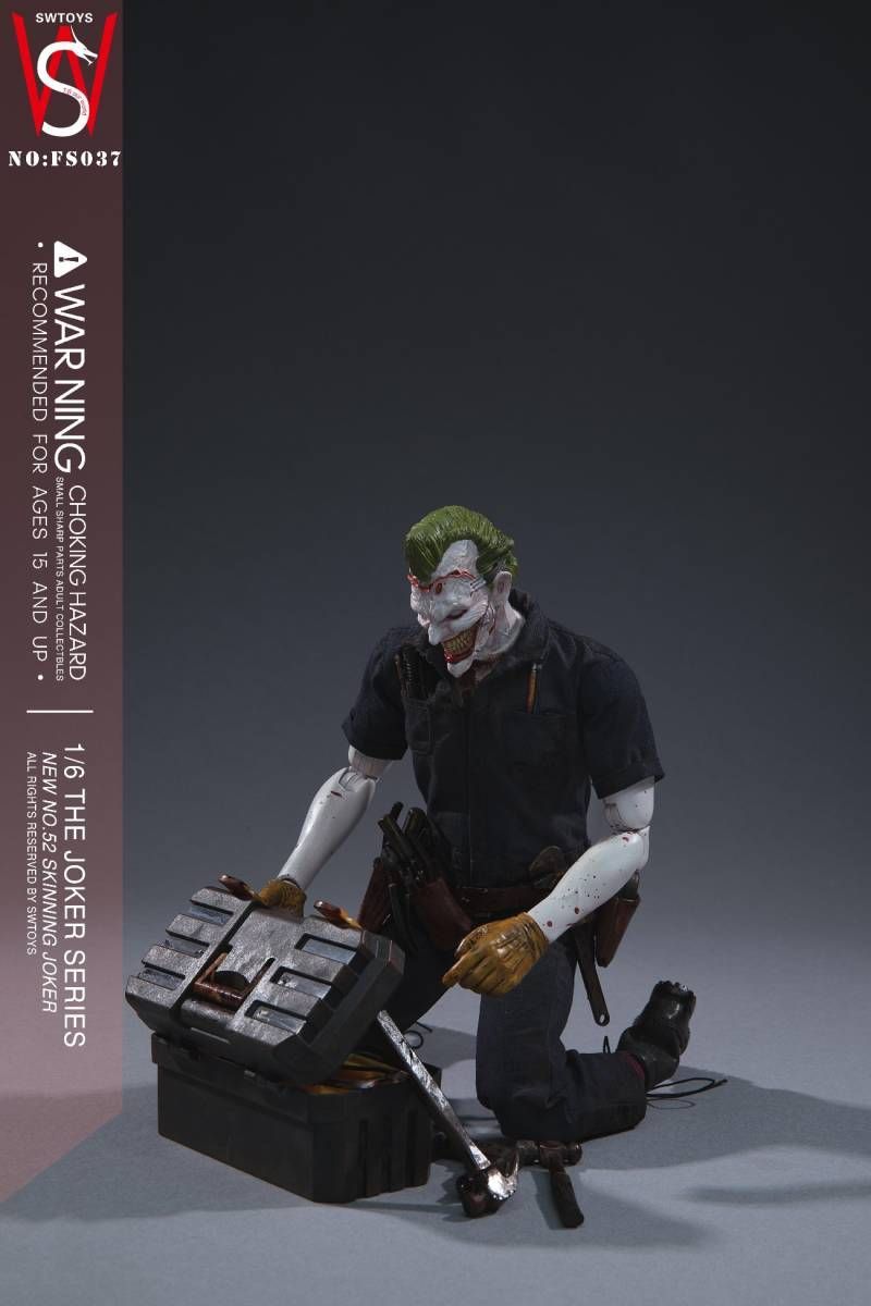 SWTOYS 1/6 スキニング ジョーカー SWTOYS 1/6 スキニング ジョーカー