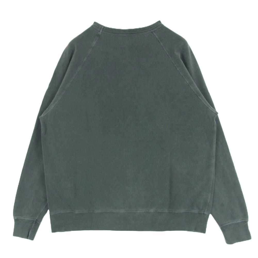スタンダードカリフォルニア　 ピマコットンスウェット トレーナー　オリーブ　XL スタンダードカリフォルニア ピマコットンスウェット トレーナー