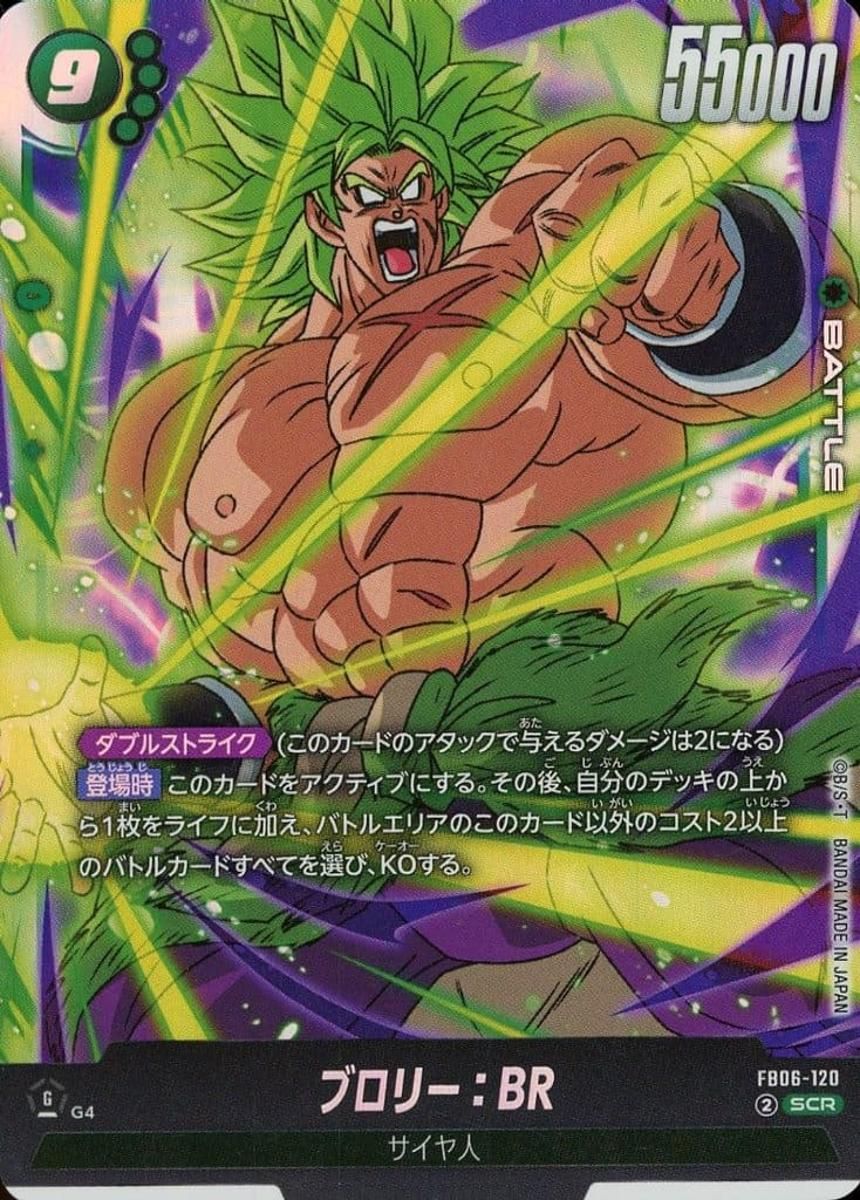 ブロリー：BR SCR [迫り来る脅威] FB06-120 傷有り
