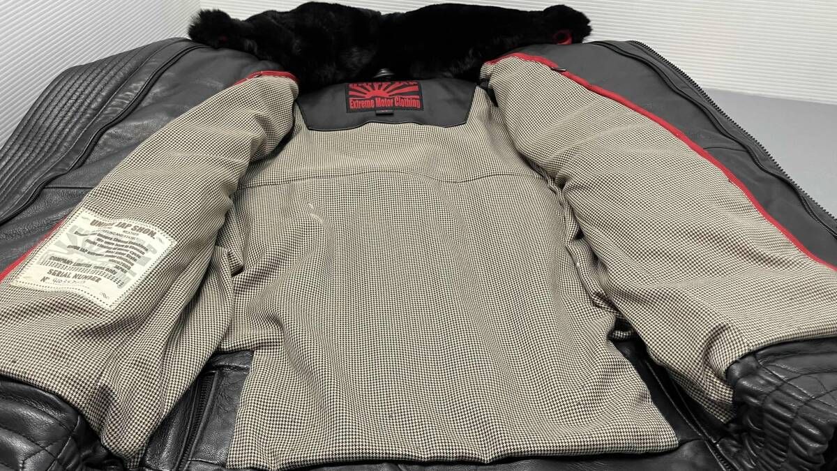 ☆ UNION JAP ユニオンジャップ シングルライダースレザーダウン