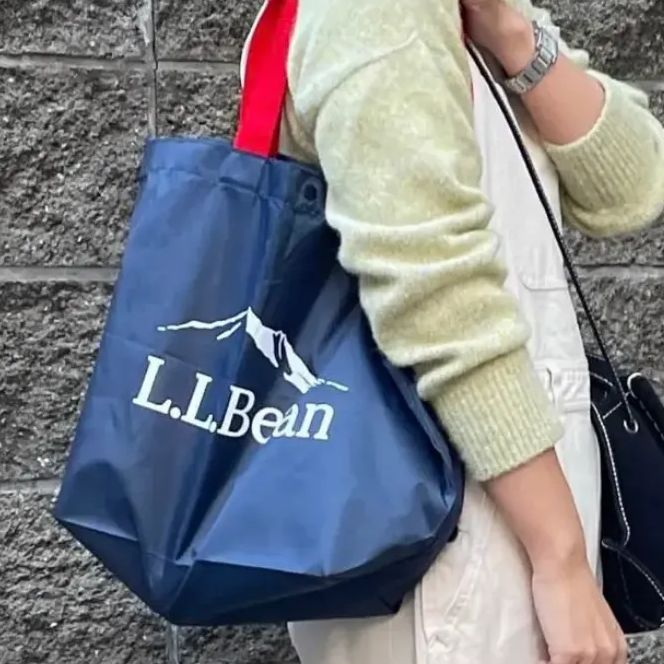 LEE 付録 L.L.Bean BIG ショルダートートエコバッグ 激安通販新作 - バッグ