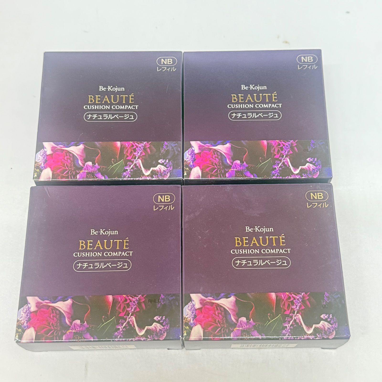 Be-Kojun クッションファンデ ナチュラルオークル 4個セット Be-Kojun クッションファンデ ナチュラルオークル 4個セット